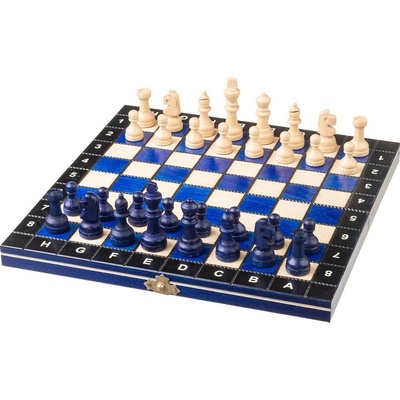 Magnetické šachy školní modré