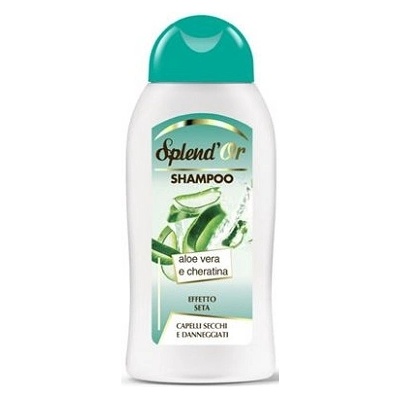 Splend’Or Aloe vera și cheratină šampón na vlasy 300 ml