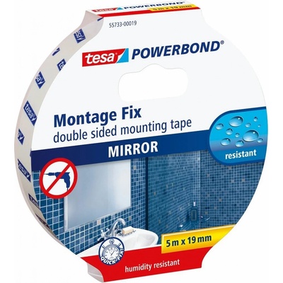 Tesa Montážní páska Powerbond Mirror 19 mm x 5 m n
