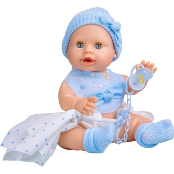 Berjuan Interaktivní s příslušenstvím Baby Susú Azul chlapeček 38cm