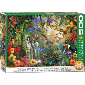 EUROGRAPHICS - Puzzle Tropical Paradise - 500 piese