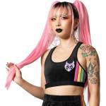 KILLSTAR спортен сутиен KILLSTAR - Groovy Velour - Черен - KSRA005001