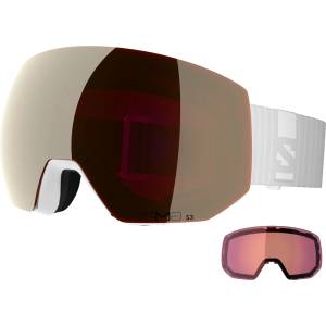 Salomon Ски маска Salomon Radium Pro Sigma Cat 3 VLT 11% + Cat 1 VLT 52% Ski goggles - White - размер One Size (417-4453-0211)