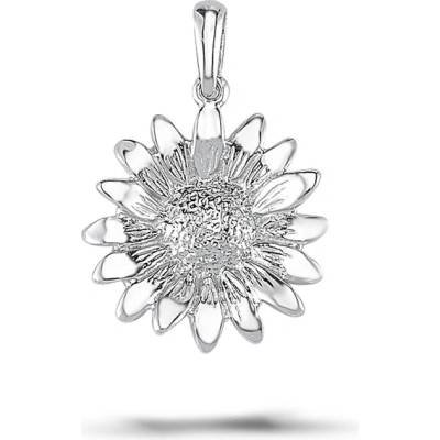 Lillian Vassago Zlatý přívěsek z bílého zlata Květina LLV66 GP193W