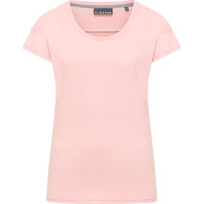 ELBSAND Дамска тениска ELBSAND Women's Rea T-shirt - Papaya Melange - размер XL (916-7032-0415)