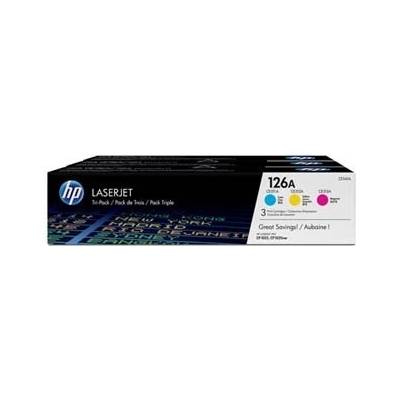 HP 126a cf341a комплект оригинален тонер (cf341a)