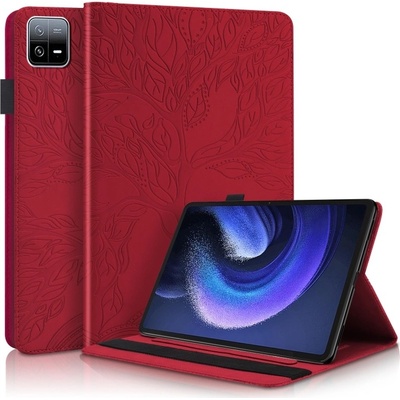 Vsetkonamobil 60084 ART TREE Zaklápacie puzdro Xiaomi Pad 6 / Pad 6 Pro červené