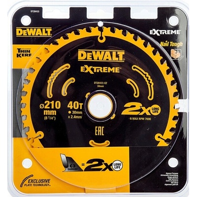Kotouč na dřevo DeWalt DT20433 210x30 mm