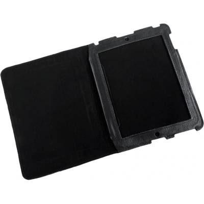QUER kožené puzdro na Apple iPad 3 Čierne L-KOM0451