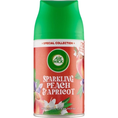 Air Wick Freshmatic Sparkling Peach & Apricot osvěžovač vzduchu náplň 250 ml