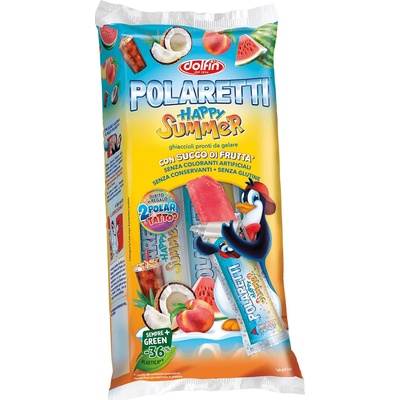 Polaretti vodové zmrzliny Happy Summer 400ml (10x40ml) – Zboží Dáma