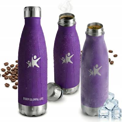 KollyKolla Termoska 750 ml fialová
