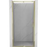 Mexen Exo-R отварящи се душ врати 105 см, прозрачни, златни - 819-105-000-50-00 (819-105-000-50-00)