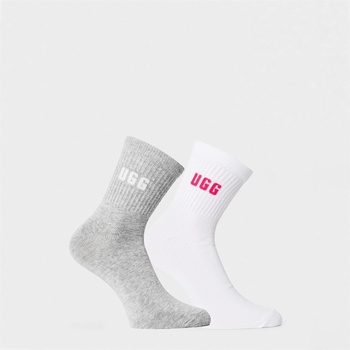 Ugg Чорапи Ugg Women's Quinlin Quarter Socks - Wht/Gry