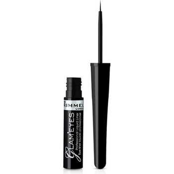 Image 1 of Rimmel Glam Eyes Liquid Liner течна очна линия за жени 3.5 мл