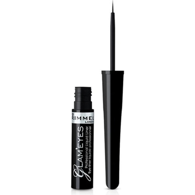 Rimmel Glam Eyes Liquid Liner течна очна линия за жени 3.5 мл