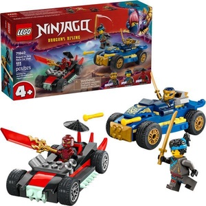 LEGO® NINJAGO® - Rogue vs. Drix Race Car Duel (71840)