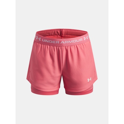 Момичешки шорти Under Armour UA Tech Play Up 2n1 Short Under Armour | Rozov | Момичешки | 160-164
