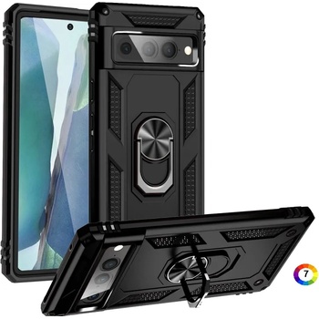 Image 1 of Google Pixel 7 Pro 5G Удароустойчив Ring Holder Калъф и Протектор