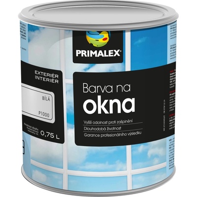 Primalex farba na okná 1000 biela 0,75L