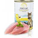 Fine Cat pro kočky DRŮBEŽ 70% MASA 400 g