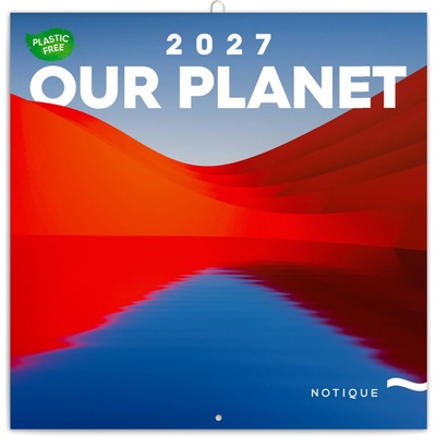 NOTIQUE poznámkový Naše Planeta 30 × 30 cm 2027