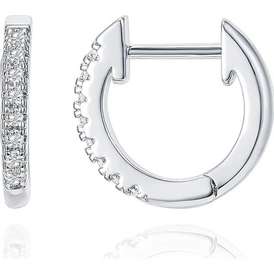 Majya stříbrné náušnice PAULINA 10448