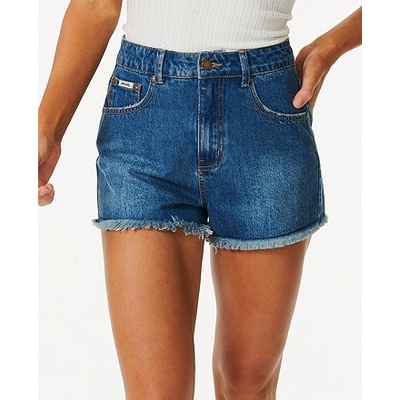 Rip Curl šortky AMY HIGH WAIST SHORT Dark Blue