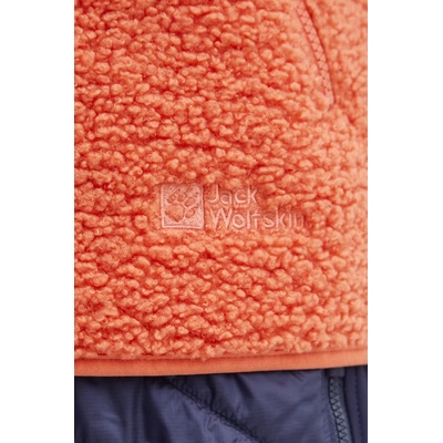 Jack Wolfskin Елек Jack Wolfskin дамски в оранжево преходен модел (1710581)