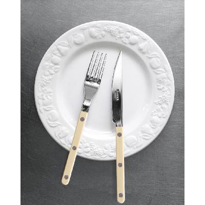 Sabre Paris Sada příborů Bistrot Brillant Ivory bílá 4 ks