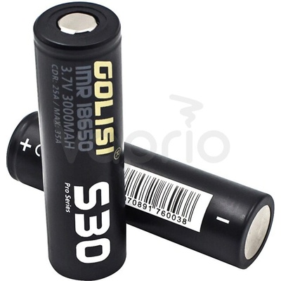 Golisi S30 Black batéria 18650 25A 3000mAh