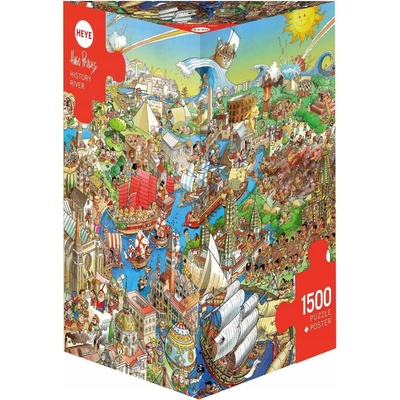 Heye Řeka historie 1500 dílků