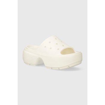 Crocs Чехли Crocs Stomp Slide в бежово с платформа 209346 (209346.0WV)