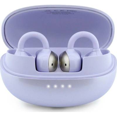 Guess Metallic Finish Classic Logo Purple