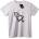 NOONEBRAND Тениска минималистична ракета - 3XL, Black