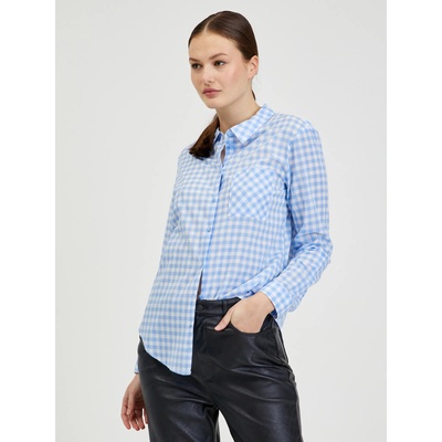 orsay Светлосиня дамска риза на каре ORSAY Orsay | Sin | ЖЕНИ | XS