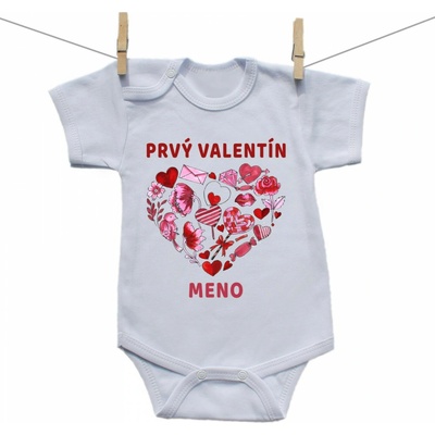 Boodyy Body s krátkym rukávom Prvý Valentín