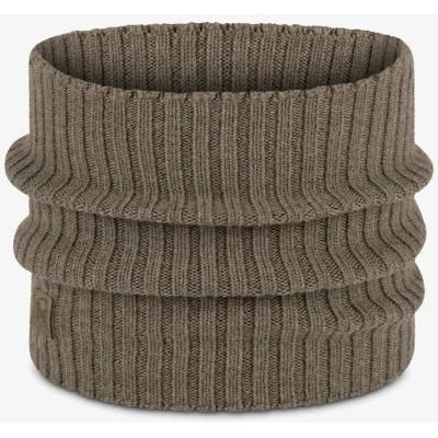 Buff Knitted Neckwarmer Norval bark