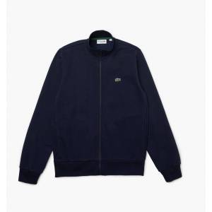 Lacoste Поларена блуза Lacoste Men's Basic Full Zip Fleece Top - Navy 166