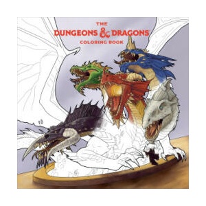 The Dungeons & Dragons Coloring Book: 80 Adventurous Line Drawings (ISBN: 9781984862198)
