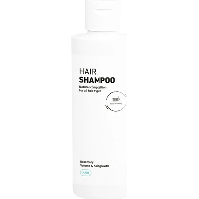 MARK shampoo Rosemary & Coffein šampon proti vypadávání vlasů a k obnově růstu 200 ml