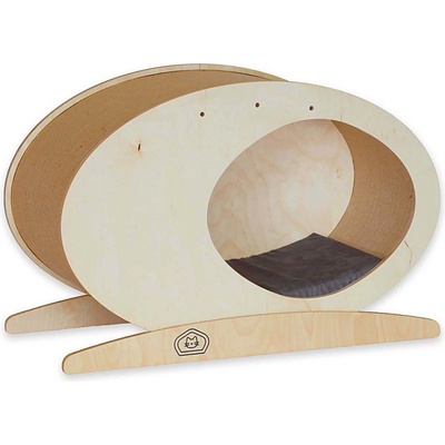 Ellipse Kukaň Natural Camel 70 x 32 x 47 cm