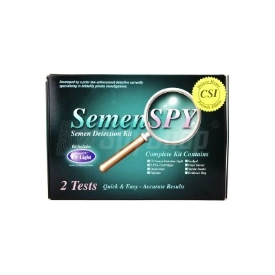 SemenSPY Deluxe Test nevěry s UV lampou 59050176 2 ks
