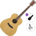 Yamaha FX400 Standard SET Natural Satin Електро-акустична китара Дреднаут