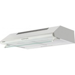 Hansa Аспиратор HANSA OSP6251WH, 60 см, 400 м3/ч, 2 мотора, 2 алуминиеви филтъра, 3 скорости, 150 мм отвеждане на въздуха, LED осветление, 68 dB, Клас А, Бял (1195485)