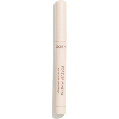 Gosh Mineral Waterproof Eyeshadow očné tiene 1 Pearly White 2,5 g