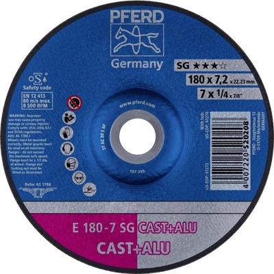 Pferd Brúsny kotúč lomený 180 x 22.23 mm 62217681 10 ks