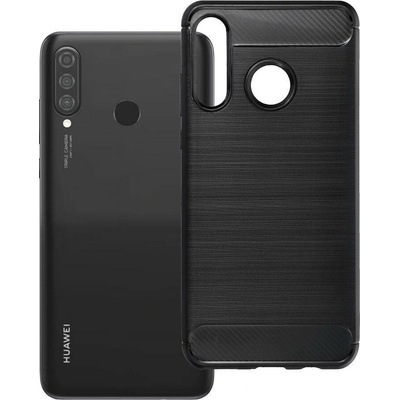 Carbon Case pouzdro / kryt pro Huawei P30 Lite černé – Zboží Mobilmania