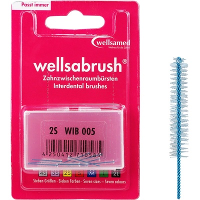 Wellsabrush 2S mezizubní kartáčky 0,6mm 10 ks