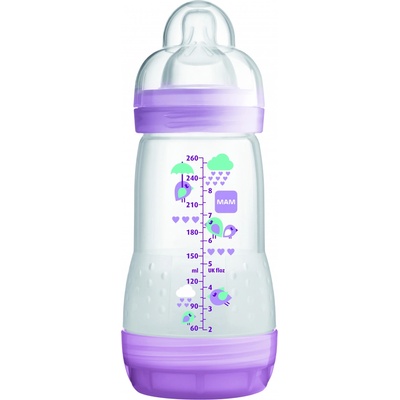 MAM láhev Anti Colic růžová 260ml